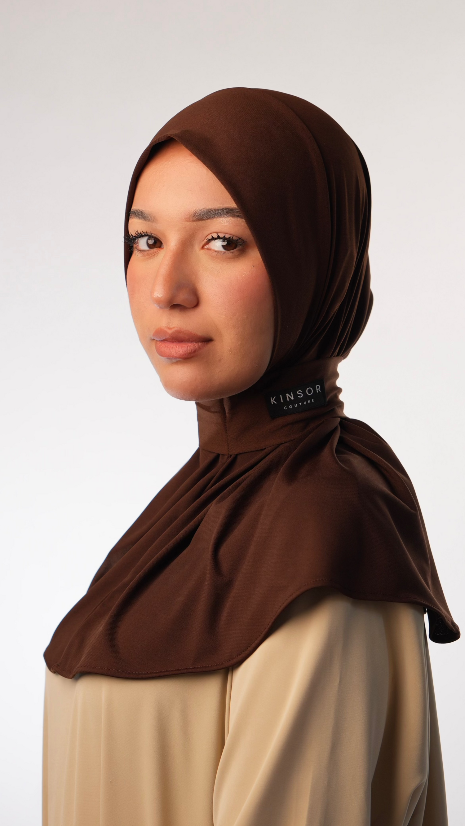 KINSOR™ Easy-Wear Hijab - Cocoa
