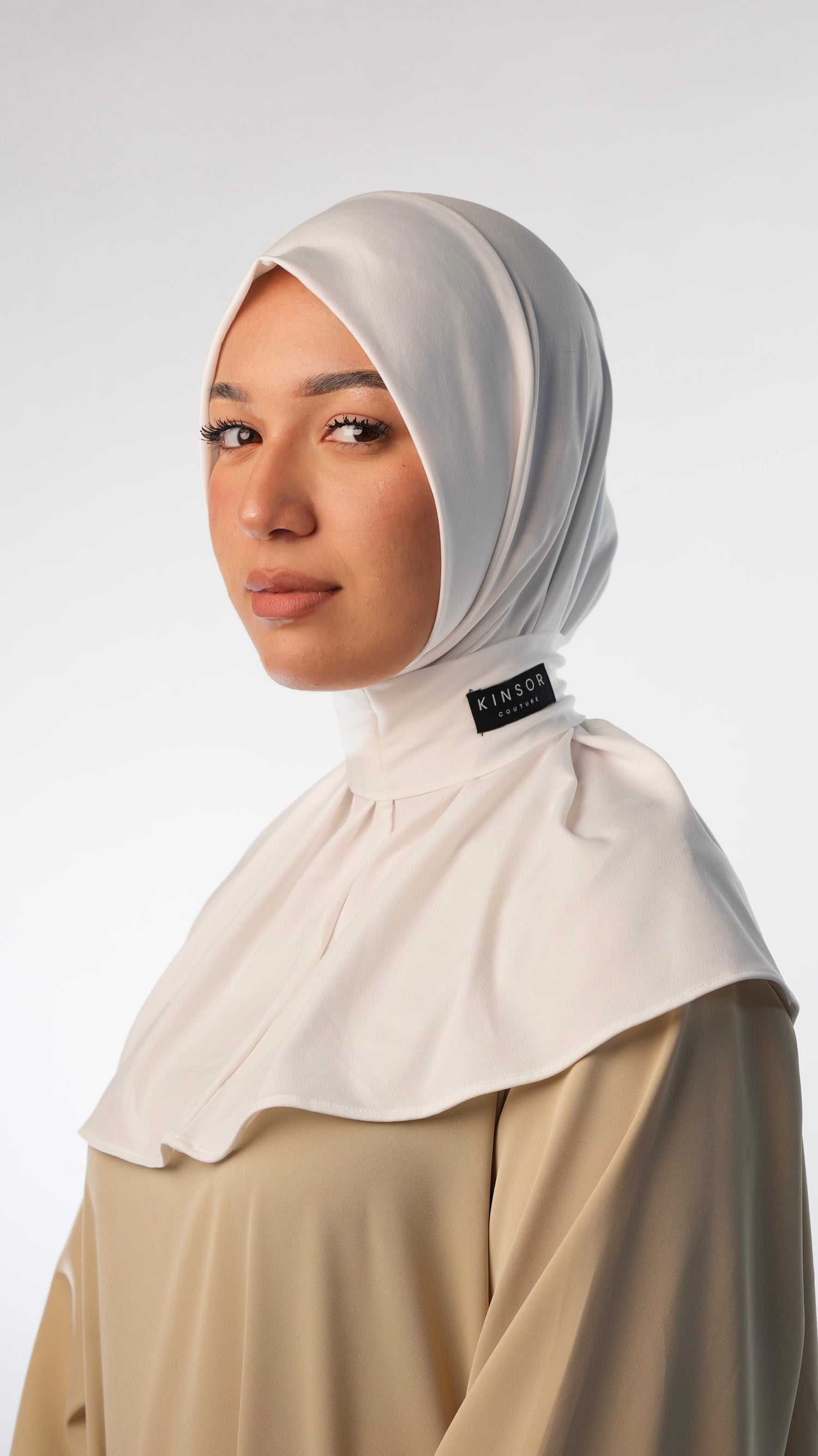 KINSOR™ Easy-Wear Hijab - Cotton Cloud
