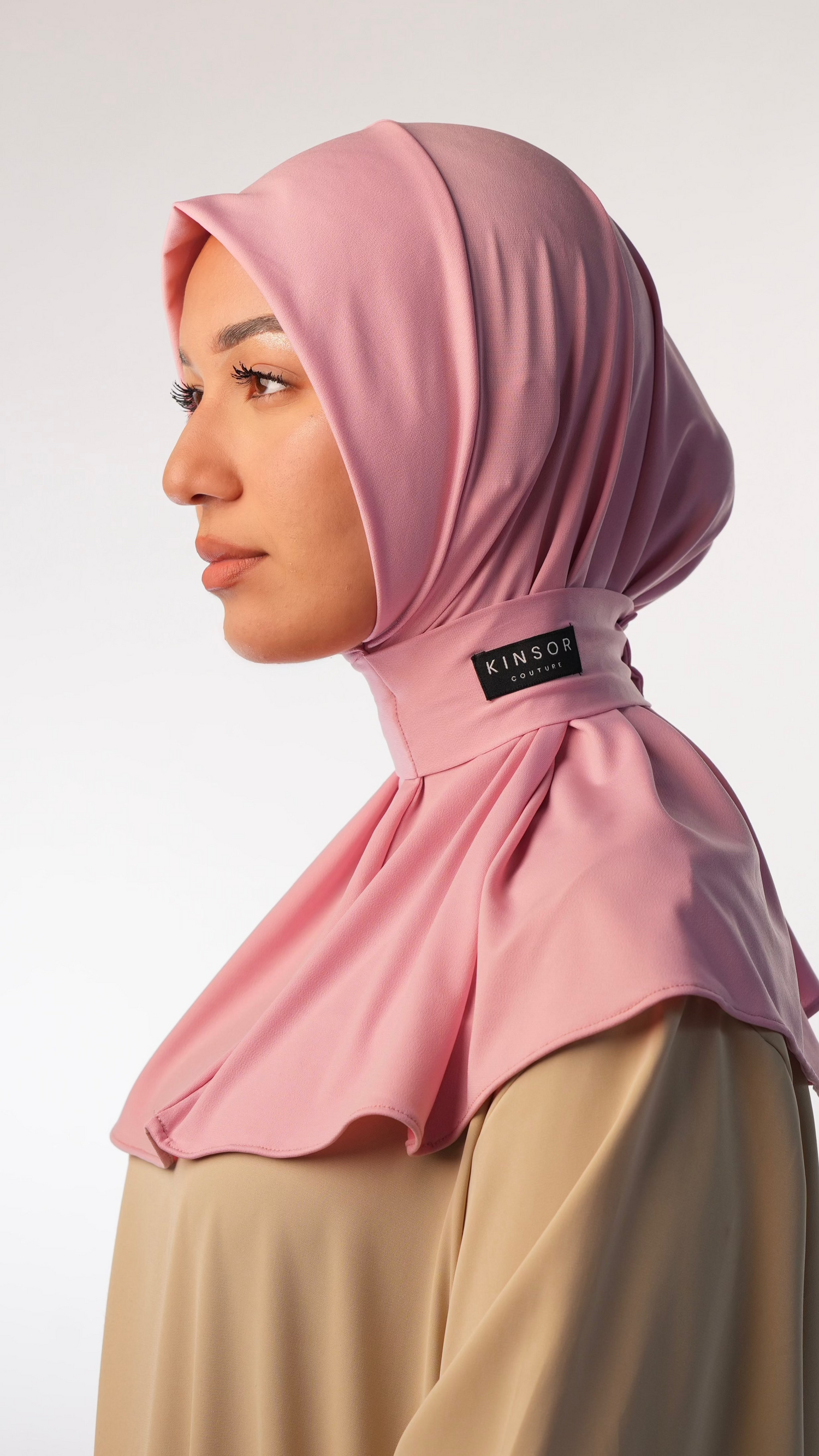 KINSOR™ Easy-Wear Hijab - Petal Blush