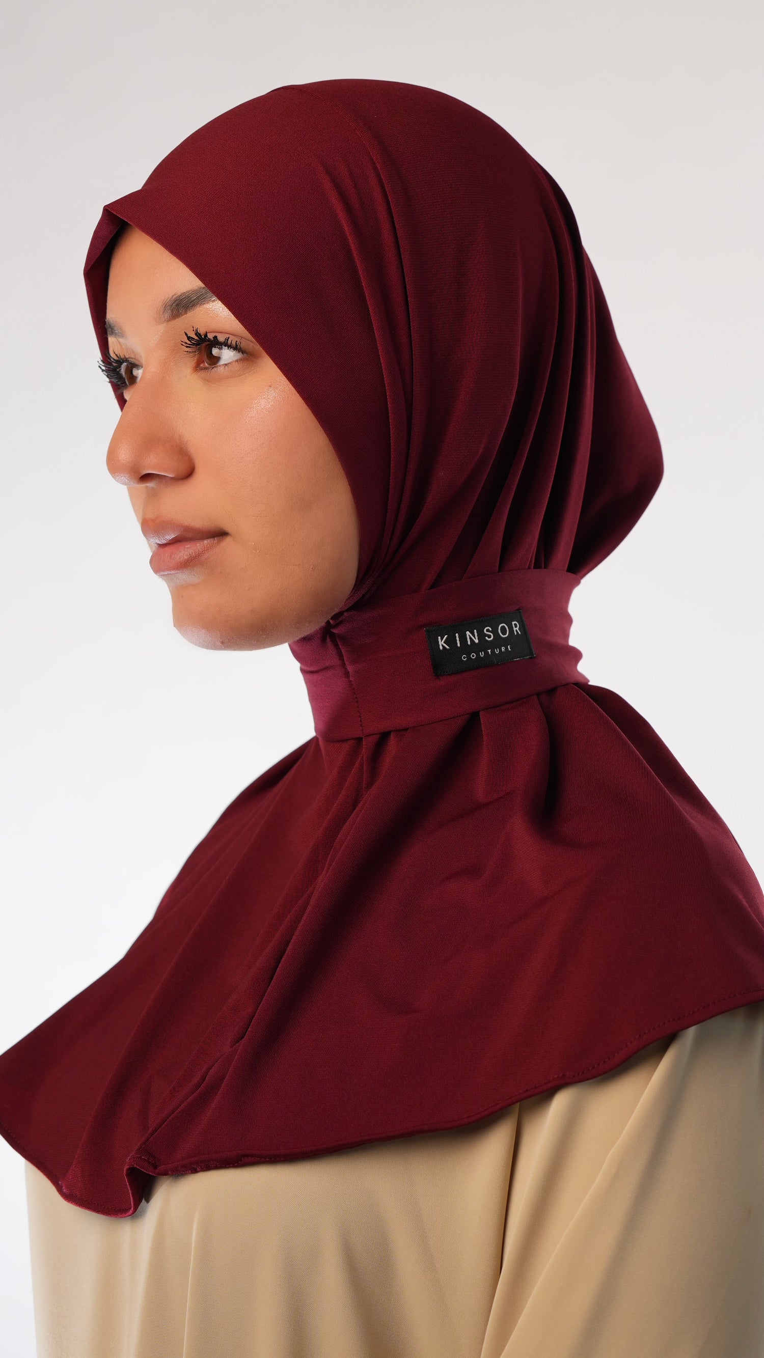 KINSOR™ Easy-Wear Hijab - Wild Berry